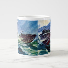 海のPTボートハンター第2次世界大戦ジョンF.ケネディ ジャンボコーヒーマグカップ