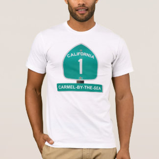 海のTシャツによるカリフォルニアハイウェー1 Carmel Tシャツ