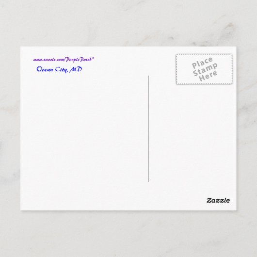 海はがき ポストカード (裏面)