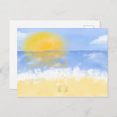 海はがき ポストカード (正面/裏面)