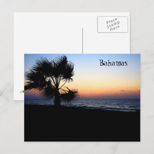 海はがき ポストカード (正面/裏面)