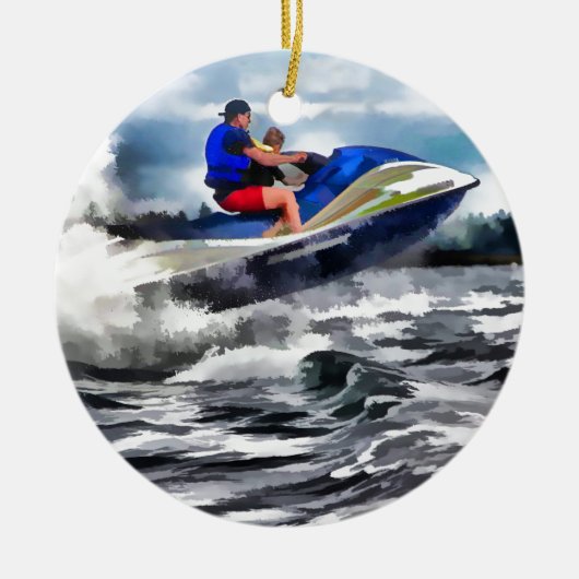 海はします セラミックオーナメント (正面)