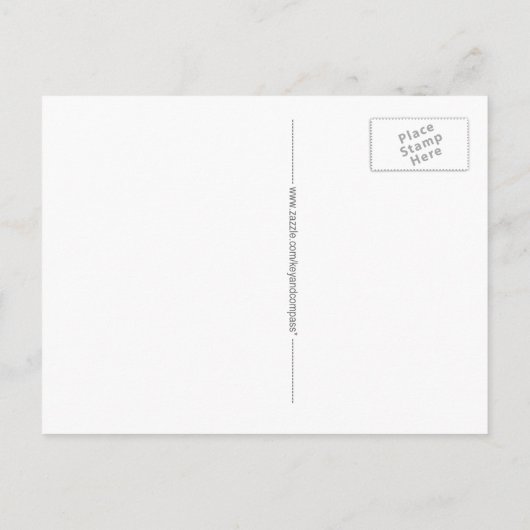 海はまだ私がポストカードであることを知っている ポストカード (裏面)