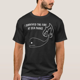海はワイシャツを駐車します Tシャツ