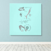 海は僕の薬 キャンバスプリント (インサイチュ (ウッドフロア))