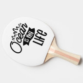 海は私の命 卓球ラケット (横)