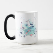 海は私の愛 モーフィングマグカップ (左)
