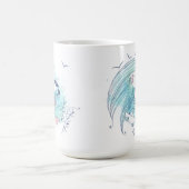 海は私の愛 モーフィングマグカップ (中央)