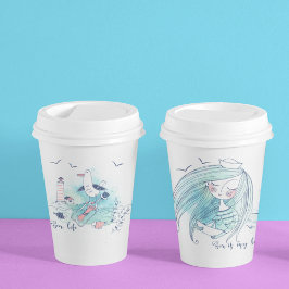 海は私の愛 紙コップ