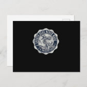 海は穏やかで水夫は無い ポストカード (正面/裏面)