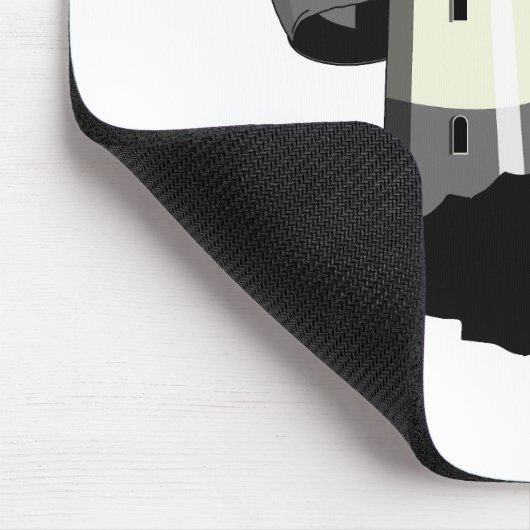 海は荒れ狂うかもしれないが、希望の光のガイド マウスパッド (コーナー)