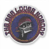 海は誰も愛さない ピクセルアート シール (正面)