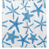 海は青い星 シャワーカーテン (正面)