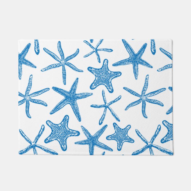 海は青い星 ドアマット (正面)