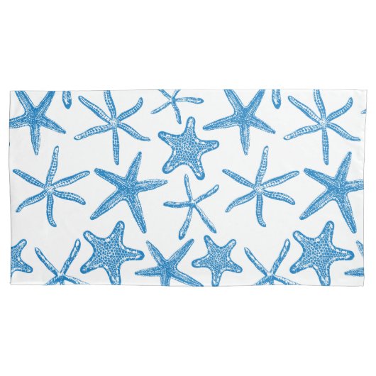 海は青い星 枕カバー (正面左)