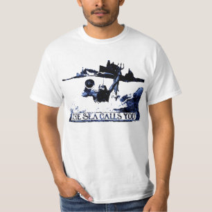 海は-スペインのなアメリカ戦争と電話します Tシャツ