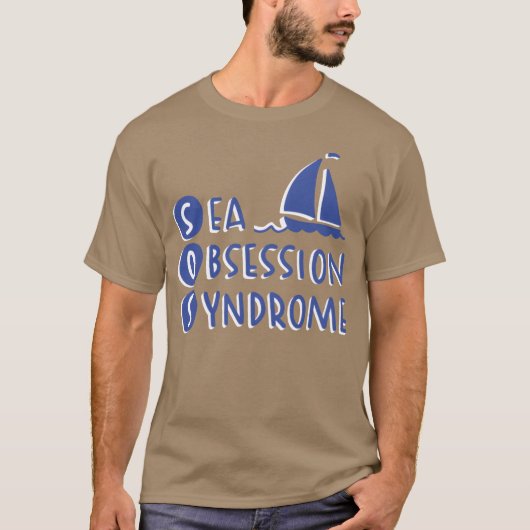 海への執心 引用 海への執心 引用 インスピレーション Tシャツ (正面)