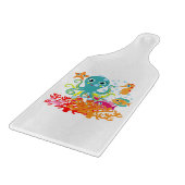 海への歓迎 カッティングボード (角)