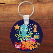 海への歓迎 キーホルダー (正面)