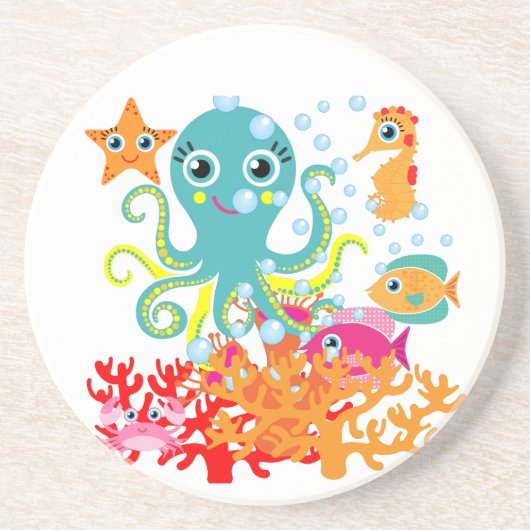 海への歓迎 コースター (正面)