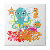 海への歓迎 タイル (正面)