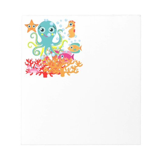 海への歓迎 ノートパッド (正面)