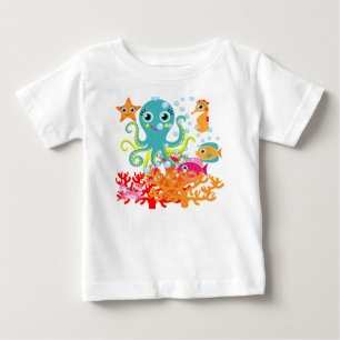 海への歓迎 ベビーTシャツ