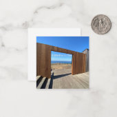 海への窓 ノートカード (正面/裏面インサイチュ)
