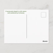 海への窓 ポストカード (裏面)