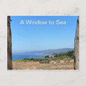 海への窓 ポストカード (正面)