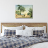 海への道,アルジェリア, 1883 キャンバスプリント (インサイチュ (寝室))