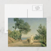 海への道，アルジェリア， 1883 ポストカード (正面/裏面)