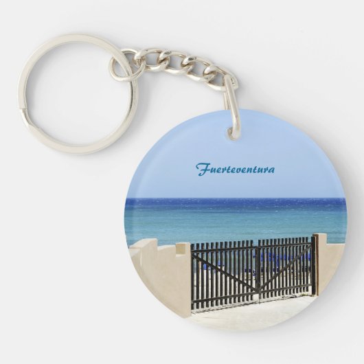 海への道 キーホルダー (正面)
