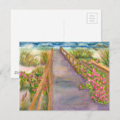 海への道 ポストカード (正面/裏面)