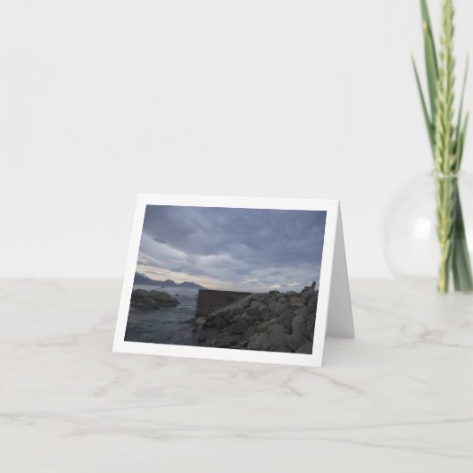 海への階段 カード (正面)