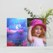 海への2人 フォト風景付き 招待状 (スタンド正面)