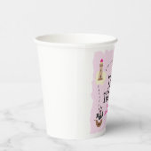海へ行こう2 パイレーツマップ ピンク 誕生日 紙コップ (右)