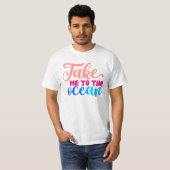 海へ連れてって Tシャツ (正面フル)