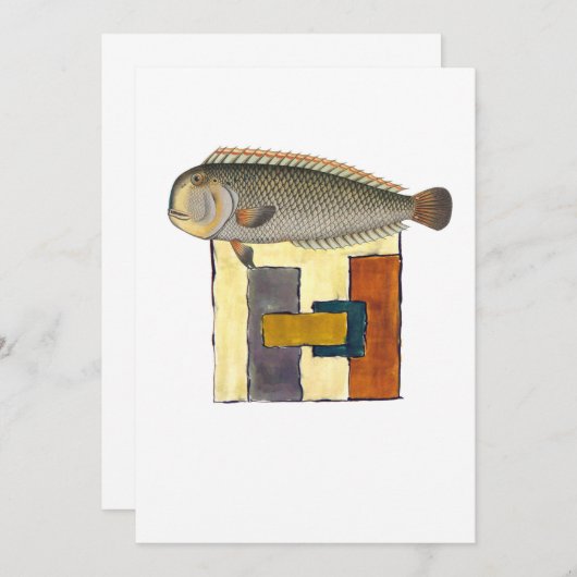 海へ 招待状 (正面/裏面)