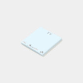 海よくはしゃぐシャークスブルーデザイン ポストイット (アングル)