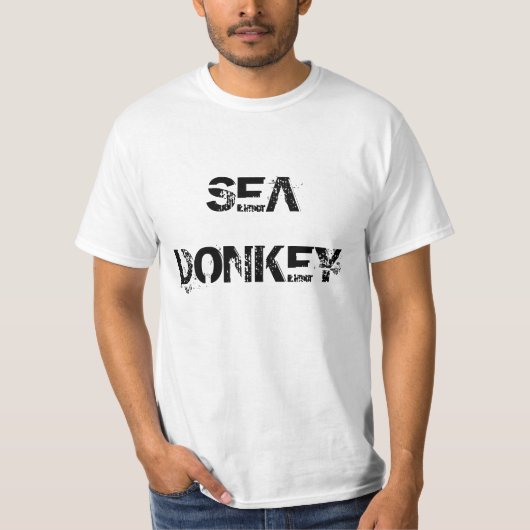 "海ろば"のTシャツ Tシャツ (正面)