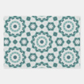 海をテーマにしたラッピング紙フラットシートセット3 ラッピングペーパーシート (正面3)