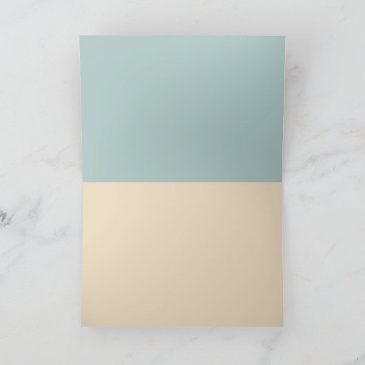 海をテーマにした結婚お祝いカード(Baha'i) カード (内部)