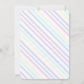 海をテーマにした誕生日のお誘いです。 招待状 (裏面)