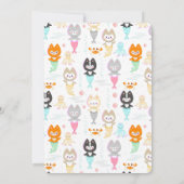 海をテーマにした誕生日の招待状 招待状 (裏面)