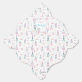 海をテーマにした誕生日パーティーのためのお礼箱 フェイバーボックス (見開き)