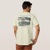 海を保護すればあなた自身を保護します Tシャツ (裏面フル)