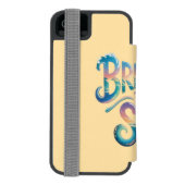 海を呼吸する INCIPIO iPhoneウォレットケース (フォリオ裏面)