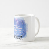 海を愛して コーヒーマグカップ (正面右)
