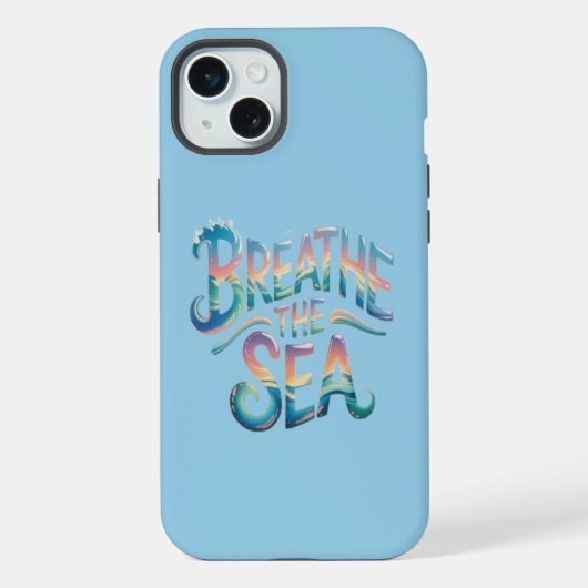 海を感じる iPhoneケース (裏面)
